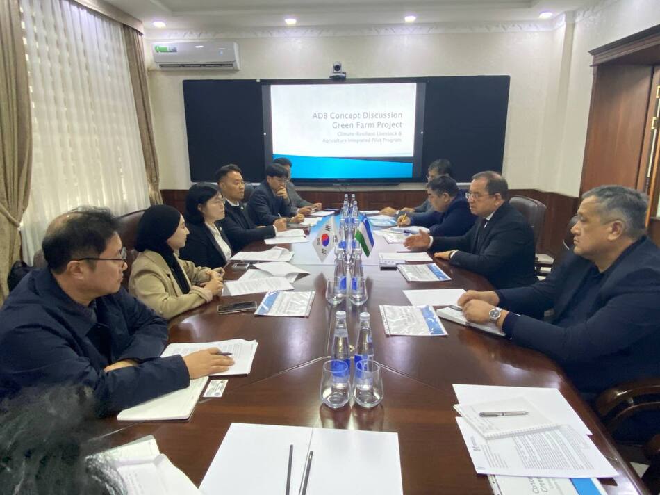 В Комитете по развитию ветеринарии и животноводства обсуждены перспективы сотрудничества с корейскими компаниями.